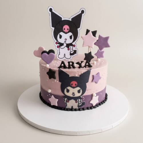 Kuromi Theme Cake